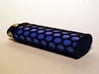 Honey Comb Lighter Case 3d printed Blue Bic