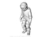 Generic Astronauts Set / 1:72 3d printed Weightless floating position