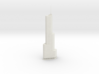 Trump International Hotel & Tower (1:2000) 3d printed Assembled model.