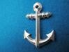 Anchor Classic 3d printed front picture: printed in silver