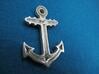 Anchor Classic 3d printed back picture: printed in silver