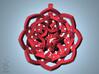 Transcendence lotus flower pendant  3d printed 