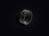 Imperial Wall Pattern Ring 3d printed 3D visualization of the ring in Stainless Steel.