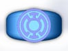 Blue Lantern Ring 3d printed 