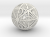 Moiré Sphere 3d printed 