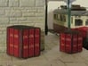 3mm Scale Jacob's Containers   3d printed 