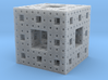 Menger sponge (level-4) 3d printed 