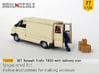 SET Renault Trafic T800 with delivery man (TT) 3d printed 