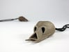 Alien Skull Pendant (40 mm H) 3d printed Stainless Steel