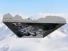 Swiss Alps, Jungfrau-Aletsch Map 3d printed 