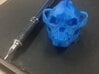 Skull 6 Hollow 2 3d printed Raw print from the Replicator 2