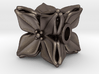 Floral Bead/Charm - Cube 3d printed 