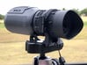SOLO RT Monocular, Tripod Adapter 3d printed Prototype shown