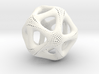 Perforated Twisted Icosahedron Type 1 3d printed 