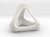 Perforated Tetrahedron  3d printed 