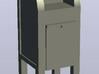 N Scale (1:160) mailboxes (Set of 12) 3d printed 