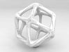 Perforated Cuboctahedron 3d printed 