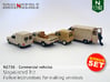 BONUS SET Commercial vehicles (N 1:160) 3d printed 