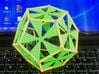 Colored Sandstone dodecahedron, 10 cm 3d printed 
