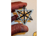Star Tetrahedron 1.4" 3d printed Star Tetrahedron in polished nickel steel