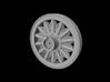 1/2" scale 36" Sunburst wheel. 3d printed 