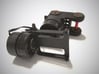 TBS Discovery Gimbal Mount 3d printed Mount attached to FeiYu Tech G3 Gimbal