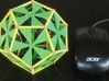 Colored Sandstone dodecahedron, 10 cm 3d printed 