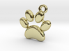paw necklace 3d printed 
