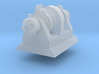 Anchor Winch for small vessels (1:200)  3d printed render