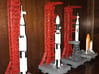 1/400 NASA LUT levels 3-7 (Launch Umbilical Tower) 3d printed My various launch pads, made by a customer who admits he has limited modelling skills. I think he's made a good job of them.