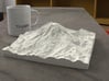 8'' Mt. Rainier, Washington, USA, Sandstone 3d printed 