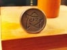 Elder Sign Signet Ring Size 8.5  3d printed The ring individually. The material I chose (and would recommend) is stainless steal. 
