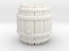 Barrel Stylized A 3d printed 