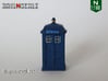 TARDIS / Police box Mk2 (N 1:160) 3d printed 