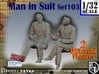 1/32 Man in Suit Set103 3d printed 