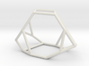 "Irregular" polyhedron no. 2 3d printed 