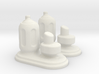 6mm Scale Small Chemical Stores - Pair 3d printed 