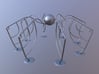 Abstract Spider Figure 3d printed Marmoset Toolbag 2 Render