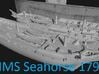 1:700 WL HMS Seahorse Artois-class 38-gun frigate  3d printed 