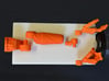 PRHI Solid Arm Complete Kit - Right with Open Hand 3d printed 
