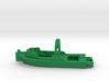 MKII Bridge Erection Boat (Waterline version) 3d printed 