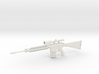 1:12 M110 Sniper Rifle 3d printed 