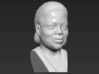 Oprah Winfrey bust 3d printed 