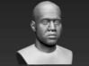 Kanye West bust 3d printed 