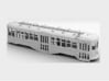 O Scale B&QT 8000 Double End Peter Witt Body  3d printed 
