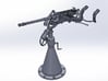 Pedestal mount for German 20mm Flak gun in 1:16 sc 3d printed 