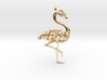 Flamingo Pendant 3d printed 