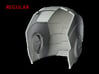 Iron Man Helmet Head (Regular) Part 1 of 3 3d printed CG Render