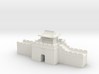 the great wall of china 1/350 gate pass roof  3d printed 