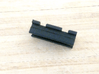 MicroShots Rail to Nerf Rail Adapter (2 Slots) 3d printed 